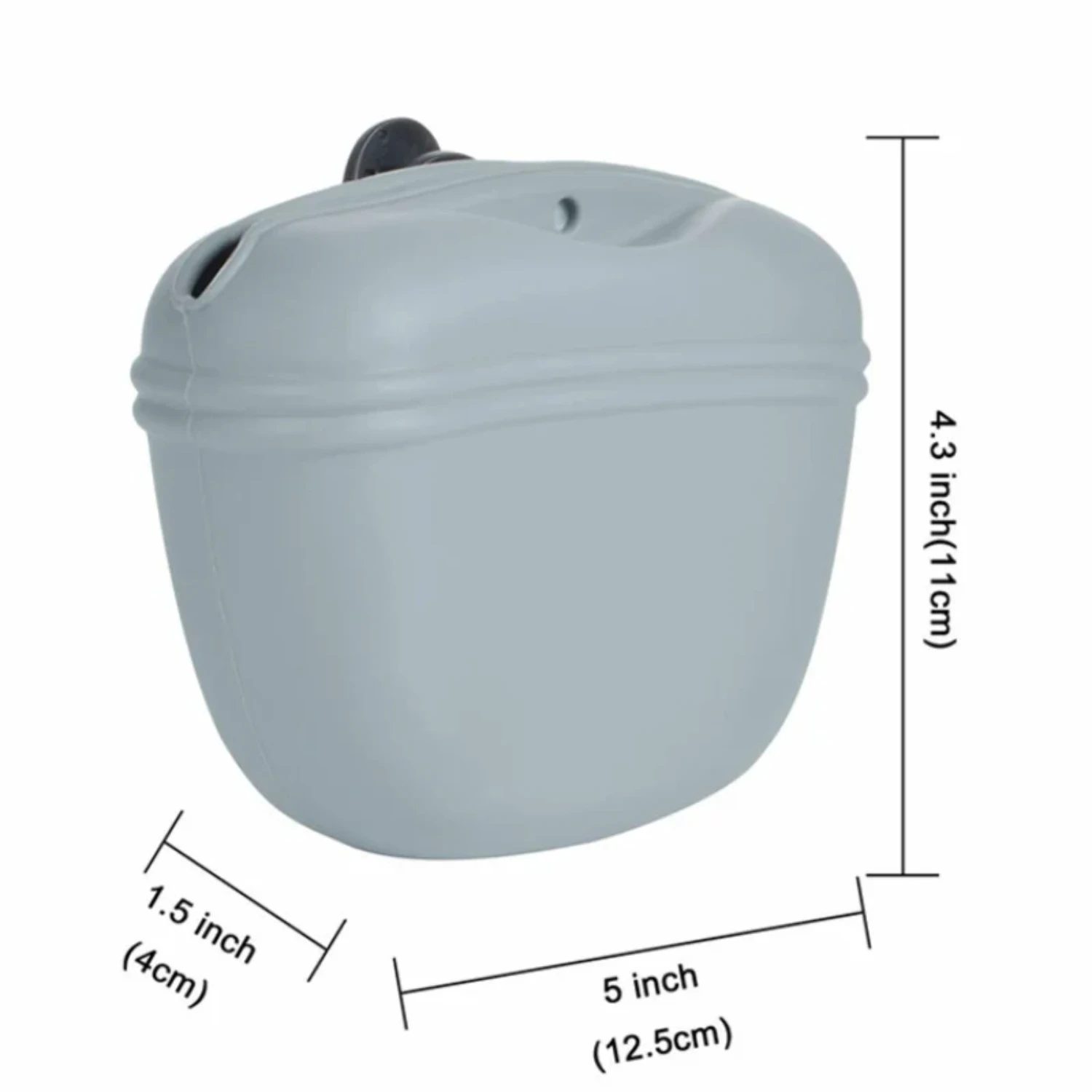 Bolsa de silicona para golosinas para perros, riñonera portátil para entrenamiento de perros, alimentador al aire libre, bolsa para aperitivos para cachorros, bolsa de recompensa de comida, suministros para mascotas