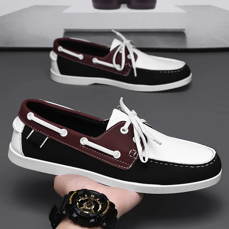 Sperry Hkdq Classic Men's Loafers Business Casual Leather Shoes for Men Large