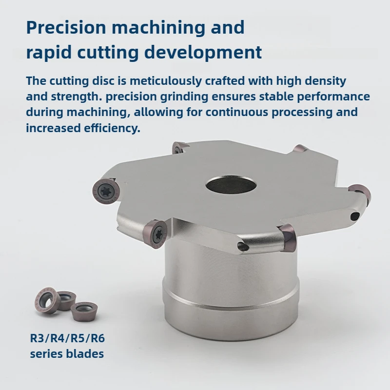 TMR EMR T-groove milling cutter head, inserted into RPMT10T3 RPMT1204 FMB FMB22 FMB27 tool holder bracket tool view 4
