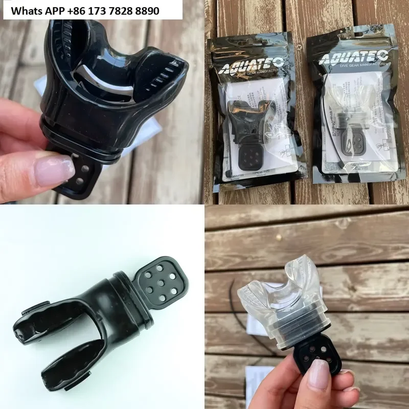 Diving Breathing Apparatus Mouthpiece for Plastic Heat-Setting Mouthpiece Breathing Tube Regulator Secondary Head