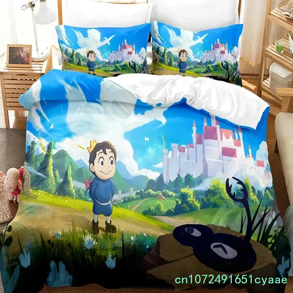 New 3D Printing Anime Ranking Of Kings Bedding Set Bedroom Soft Modern Bedspreads Comefortable Duvet Cover Quilt Pillowcase