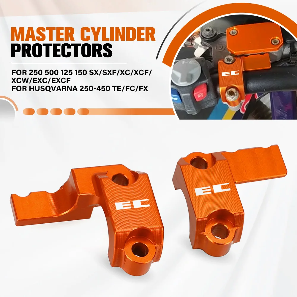 

For 250 500 125 150 SX/SXF/XC/XCF/XCW/EXC/EXCF Motorcycle Master Cylinder Protector Guard Cover For Husqvarna 250-450 TE/FC/FX