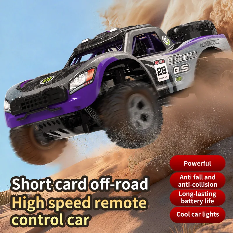 Jjrc Q229 Auto RC fuoristrada in scala 1/10 con motore spazzolato e set di luci Giocattolo per ragazzi Veicolo telecomandato ad alta velocità Regalo di compleanno