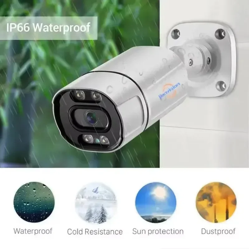 

Jianvision 8MP 8 Channel Outdoor Surveillance IP POE 4k CCTV Security Camera Video Recording System with Audio