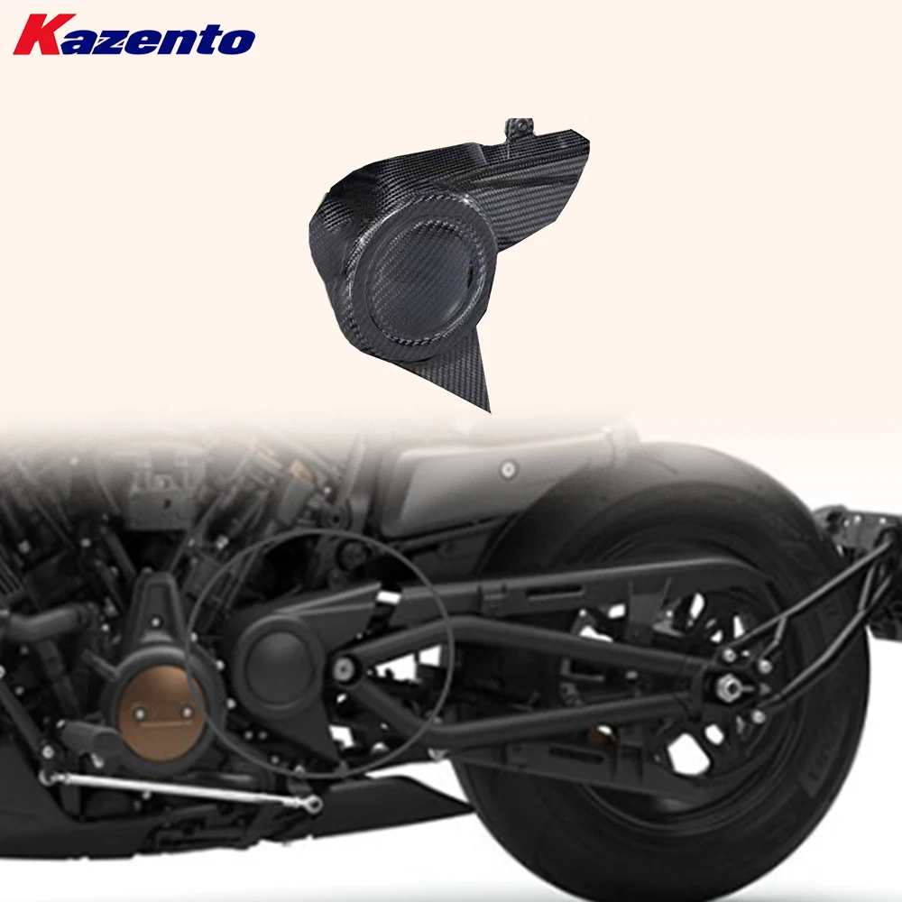 For Harley Davidson Sportster S 21-26 OE Style Dry Carbon Engine Sprocket Cover