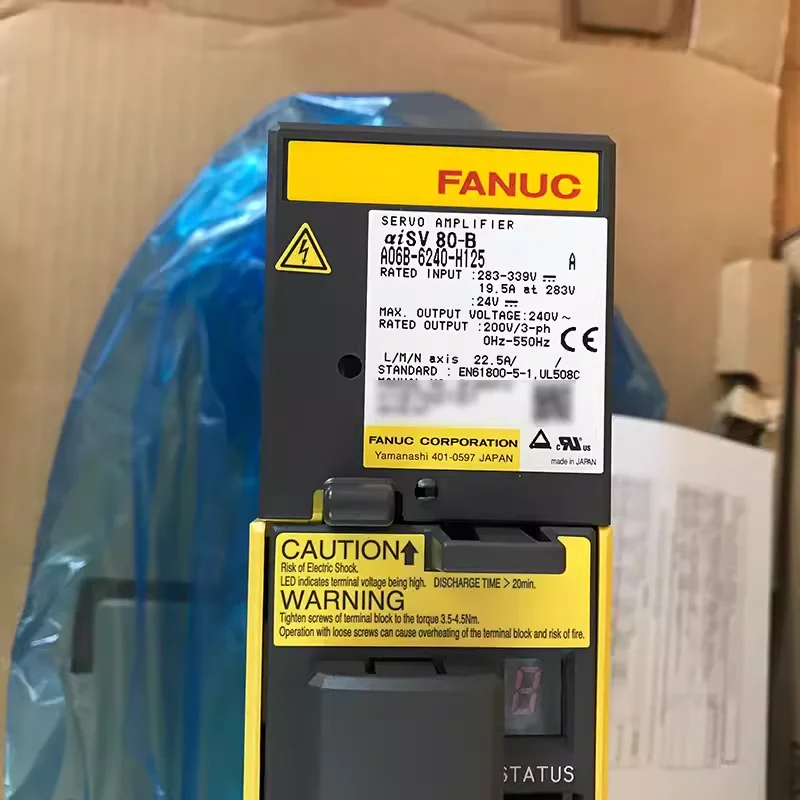 

A06B-6240-H125 Новый сервопривод Fanuc в наличии, быстрая доставка