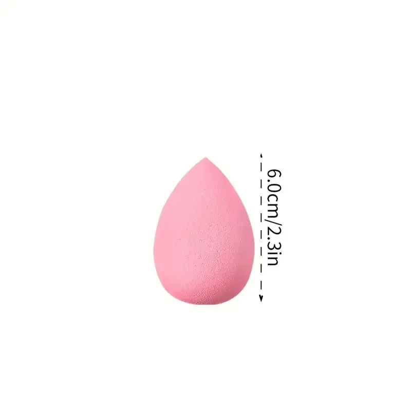 6-Pack Makeup Sponges - Ultra Soft Beauty Blender | Multi-Color for Foundation/Powder | Water-Activated Flawless Finish
