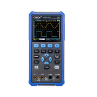 OWON HDS2102S 3-In-1 Handheld Digital Oscilloscope 100MHz Bandwidth 500MSa/s 2CH+1CH Signal Generator Multimeter Osciloscopio