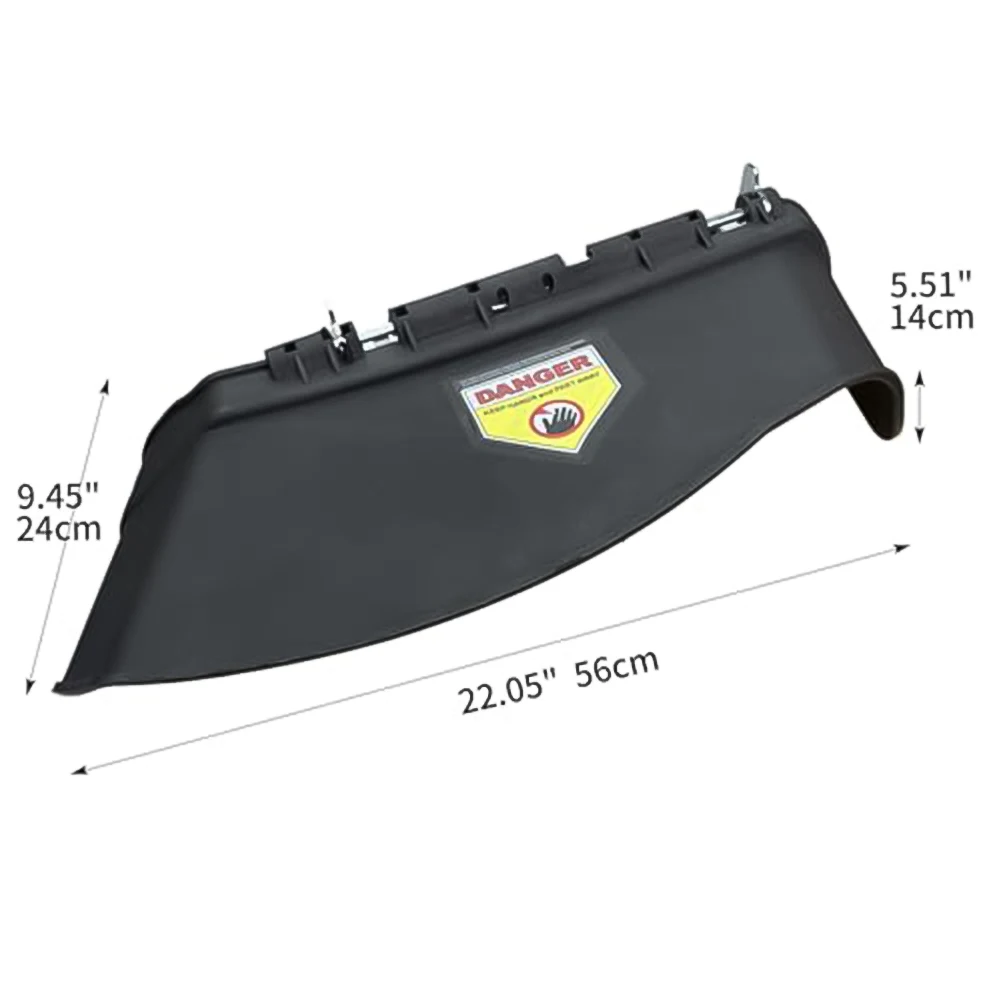 631-05058 Chu/te Assembly Black Plastic Discharge For Cadet For RZT 50 54 For Troy For Mustang For XP Lawn Mo/wer Parts