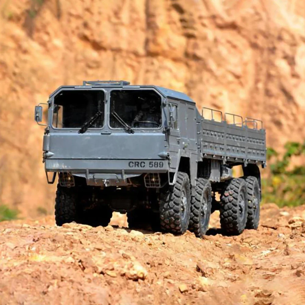 CROSSRC MC8 8X8 8WD 1/12 RC Electric Remote Control Model Car Simulation Military Truck KIT Adult Kids Toys