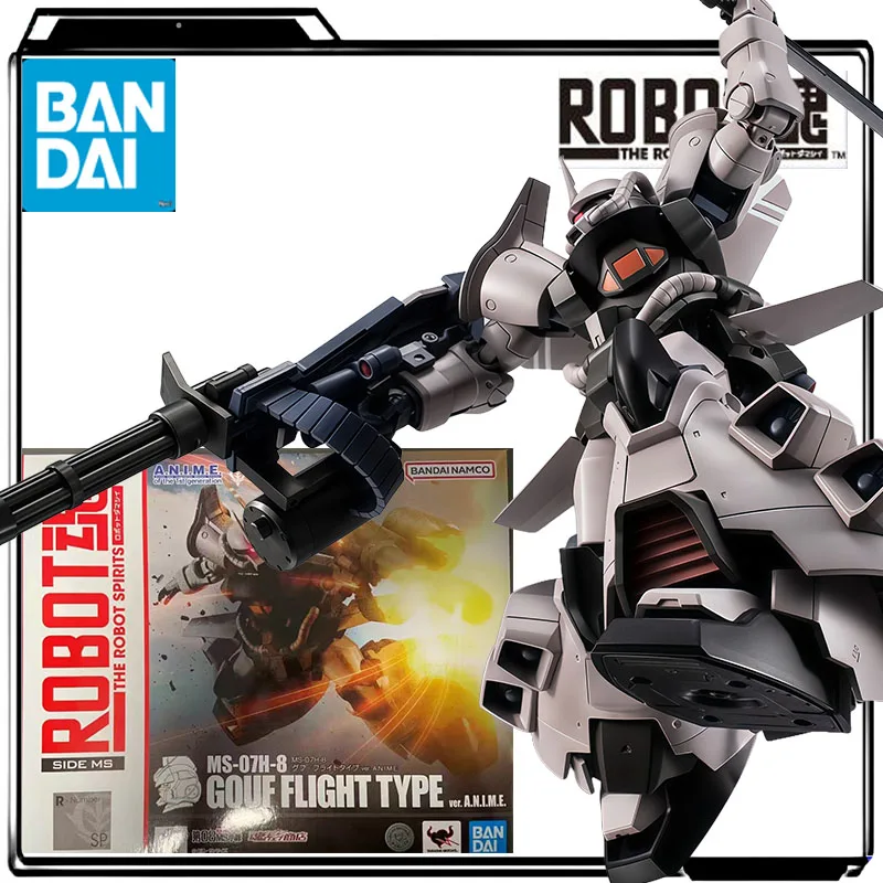 

Bandai натуральная аниме-фигурка ROBOT MS-07H-8 Gouf Flight Test Type 125 мм, экшн-фигурки, игрушки для мальчиков, детский подарок, Коллекционная модель