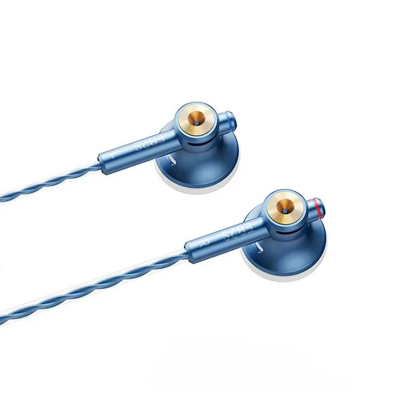 

NICEHCK EB2S Pro Flat Head Earphones 15.4mm LCP Dynamic Driver HiFi Wired Earbuds High Sound Quality ACG Style Headset