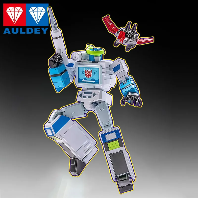 AULDEY Original AAE Decepticon Raid Legion Mirror Sound Wave Anime Action Figures Toys for Boys Christmas Gift Collectible Model view 3