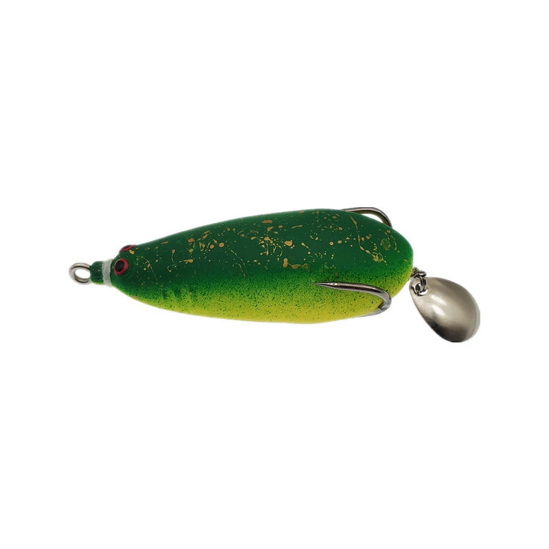 

Thunder Frog Fishing Lure 6cm/10g Soft Frog Lure Small Soft Casting Mini Thunder Frog Lure Bait