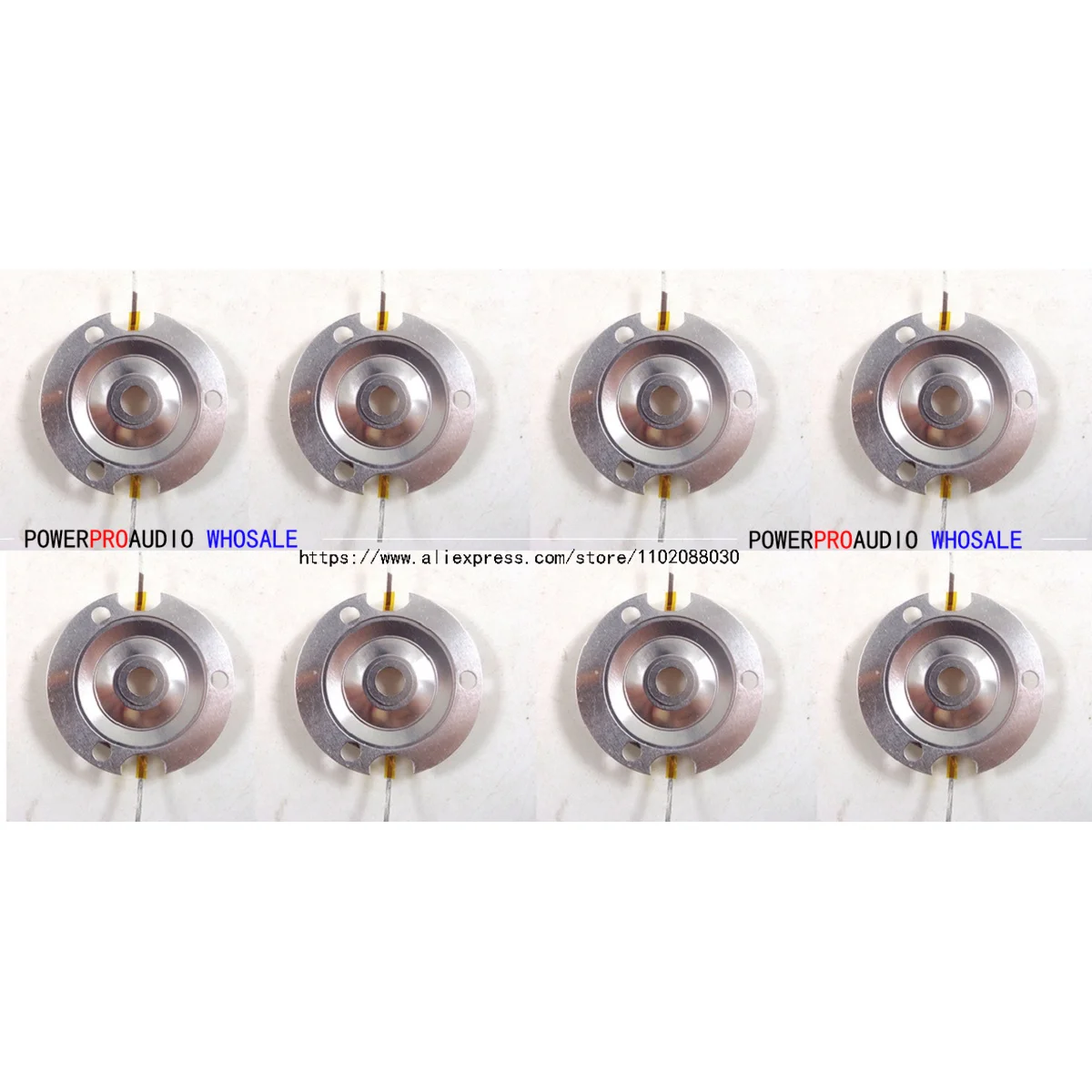 8pcs 4ohm Replacement Diaphragm PRV Audio PRV-RPTW400Ti-Nd For TW400Ti-Nd