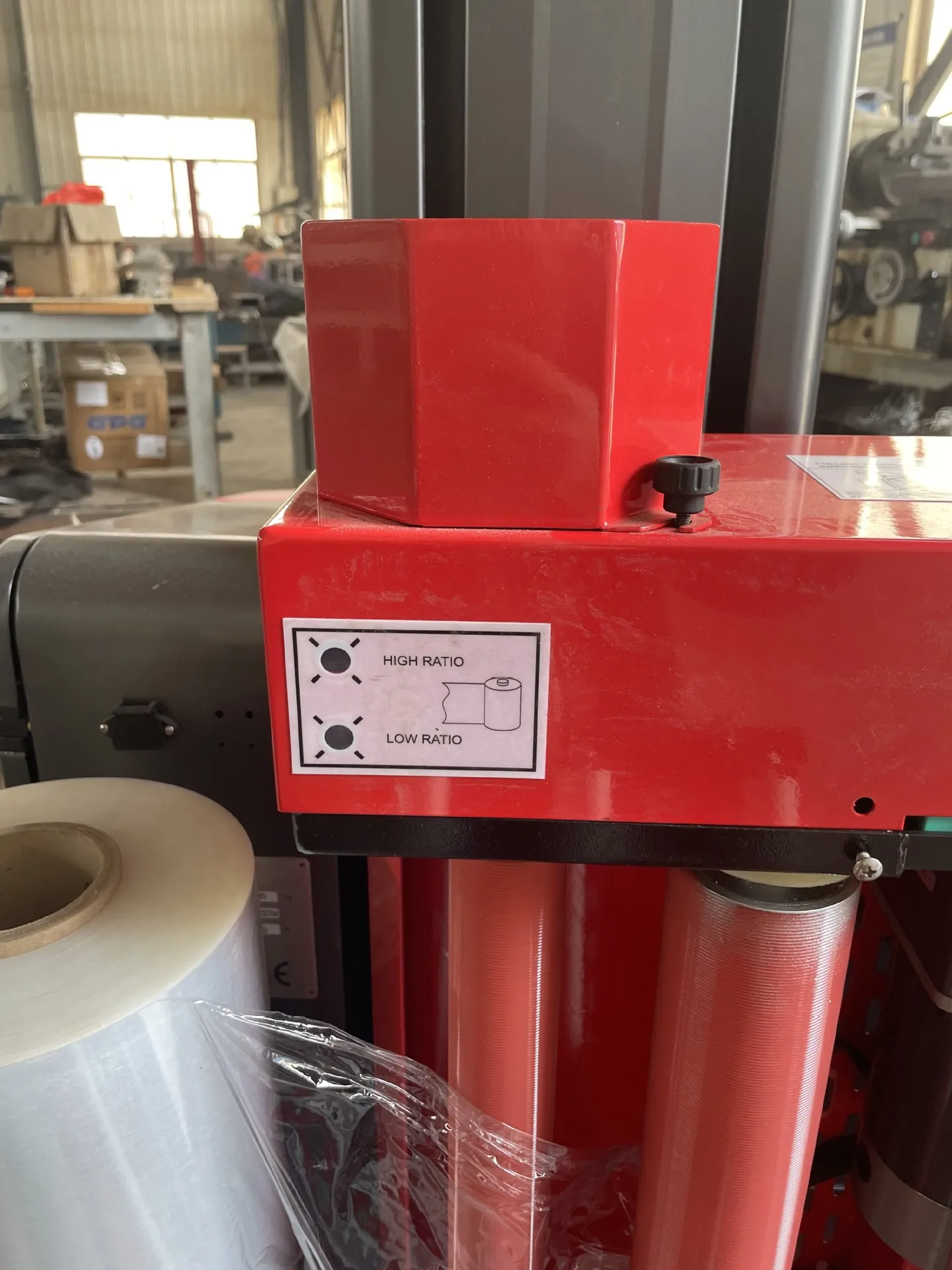 Máquina de embalaje de película elástica Robot, envoltura de paletas de carga pesada, equipo de embalaje automático para uso Industrial en almacén