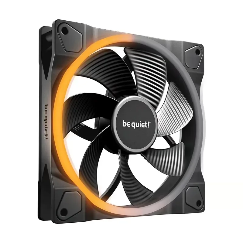 for Be Quiet Light Wings 120mm Case Fan Silent High Airflow RGB LED Cooling Fan for PC Computer Desktop