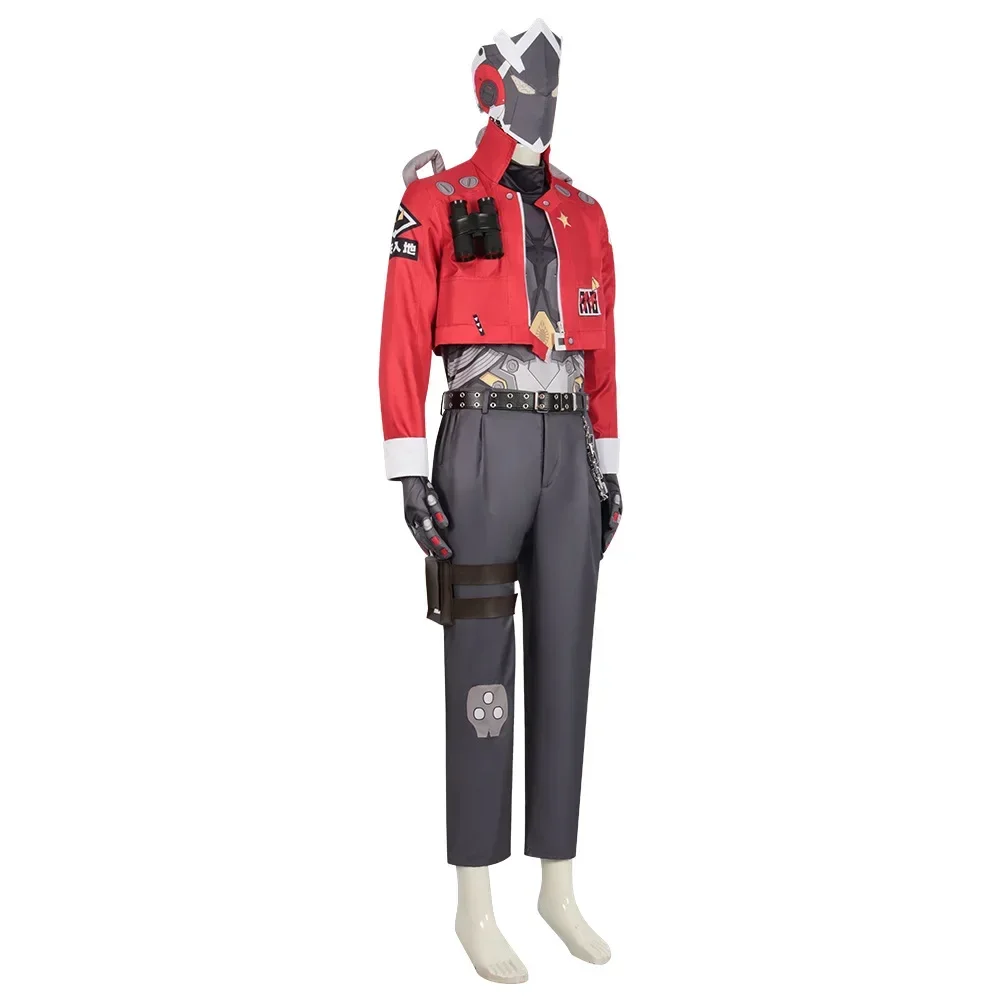 Bily the Kid Cosplay Costume Game Zenless Zone Zero Bily the Kid Cosplay Costume Anime Halloween Costume Role Play Outfit Men