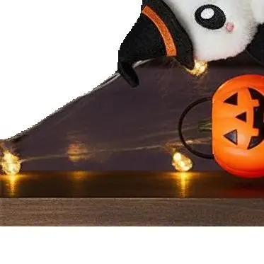 

Creative Halloween Ghost Plush Doll Pendant Soft Stuffed Specter Keychain - Room Decor & Gift Idea for Halloween Themed Parties