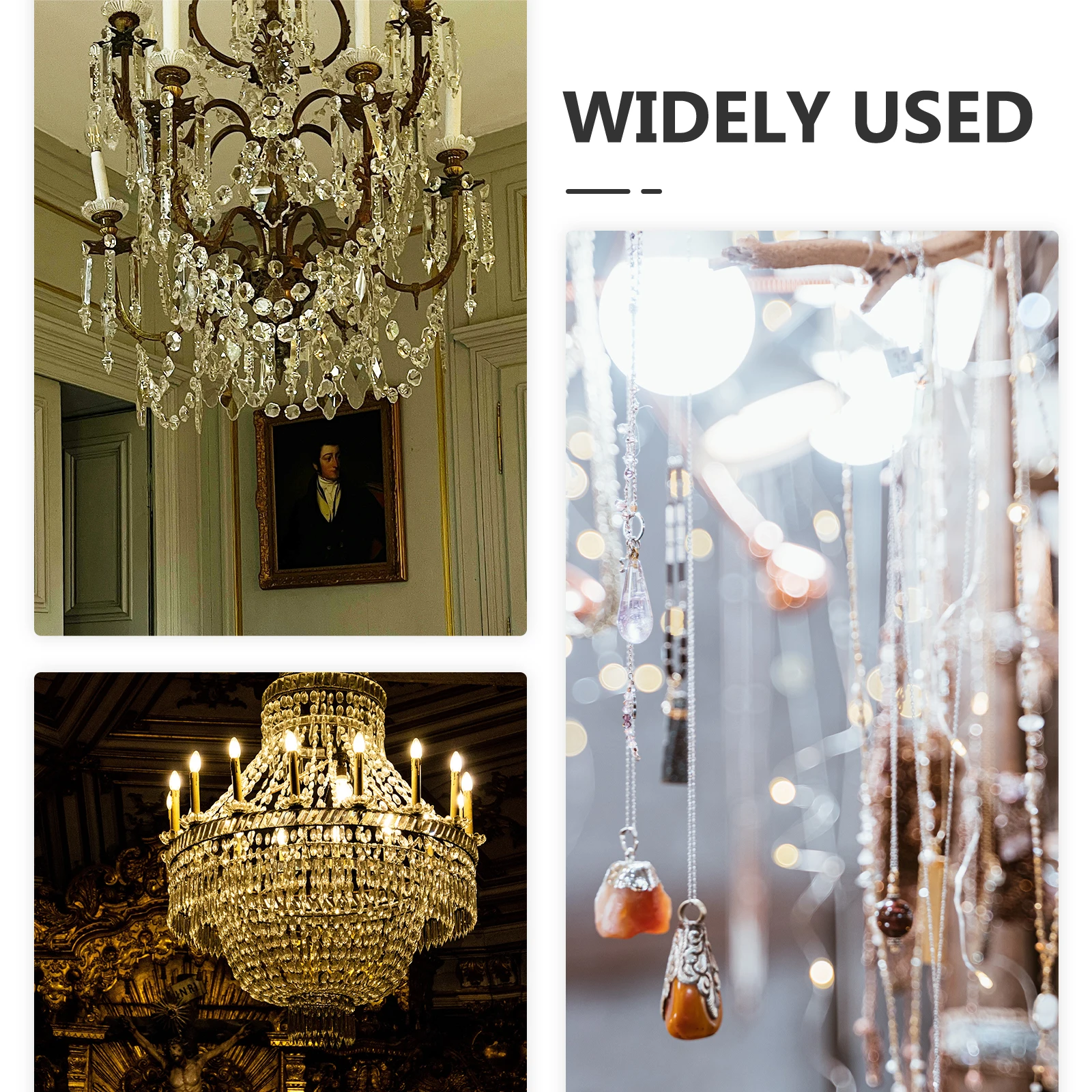 

140 шт., зажимы для галстука-бабочки для люстры, металлические разъемы для крепления подвесной лампы и хрустальных светильников, зажимы для галстука-бабочки для люстры