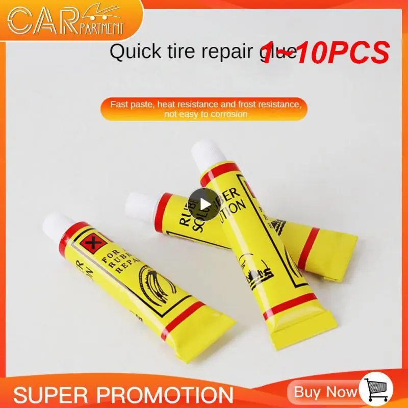 

1~10PCS 6ml Car Tire Repairing Glue Tyre Inner Tube Puncture Repair Tools Motorcycle Bike Universal Portable Repairing Glues