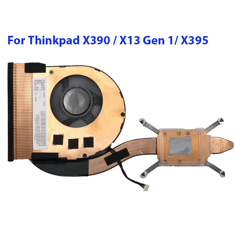 

01AW748 New Origi CPU Cooling Fan Heatsink Radiator Cooler For Lenovo Thinkpad X390 X13 Gen 1 X395 Laptop 5H40W36667 02DL970