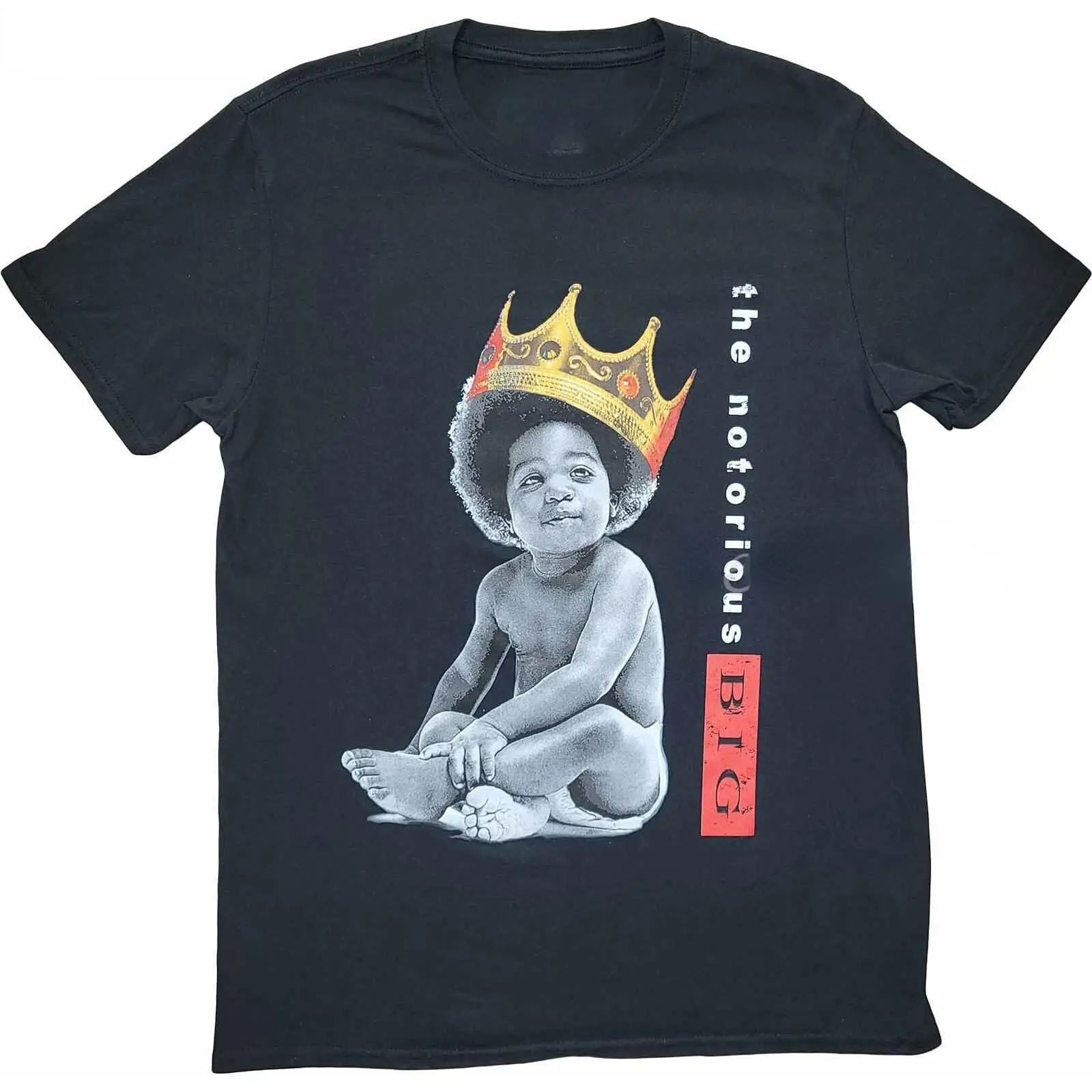 The Notorious B.I.G Men's Big Baby Hip Hop T-shirt Vintage Classic Camisa Humor Printed T-shirt Top Unisex Streetwear