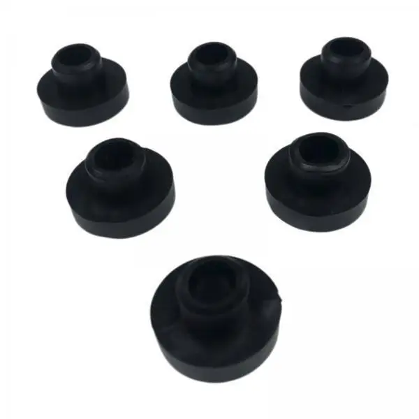Fuel Tank Bushing Grommet Black Plastic 3 Pack Universal 3 8 ID Kit for Lawn Mower Trimmer