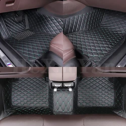 Custom Car Floor Mats for Mercedes Benz C Class W204 2008 2009 2010 2011 2012 2013 All model auto Rug Carpet accessories