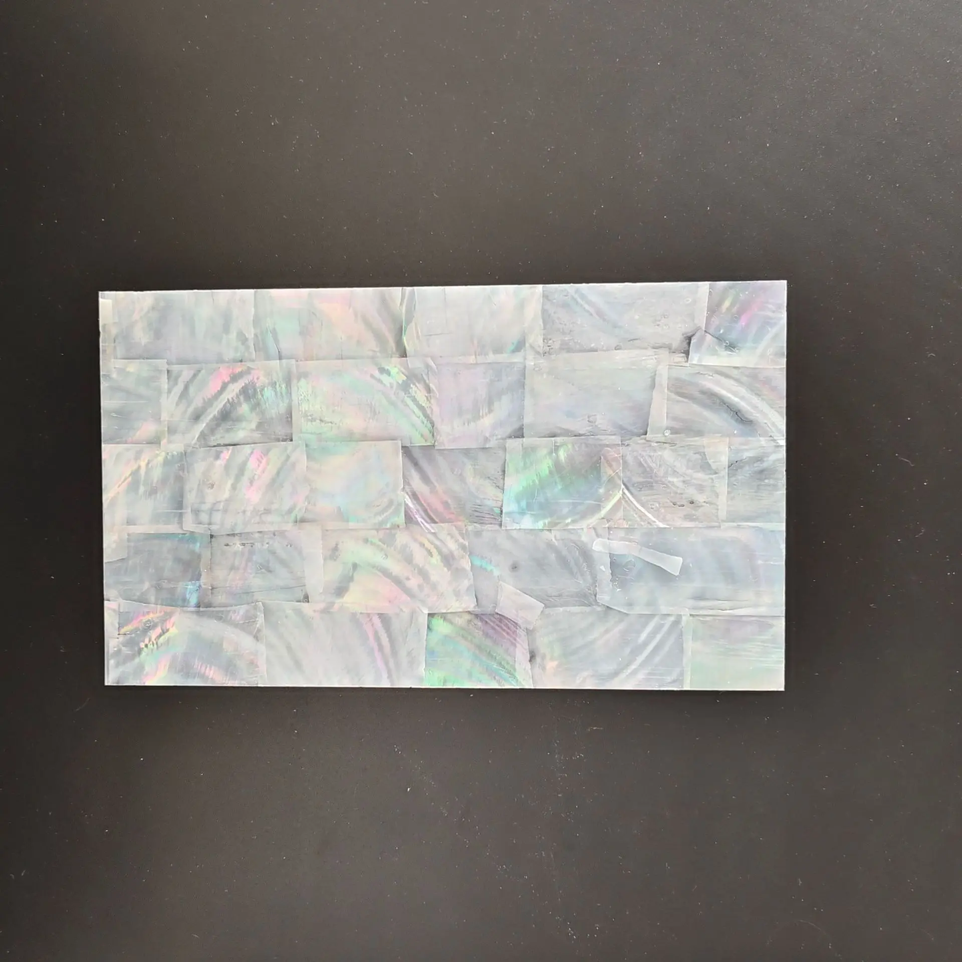 2Piece Natural Abalone Shell Mother of Pearl laminate Sheet DIY Home Decoration Materials And Crafts Carved Inlay Size