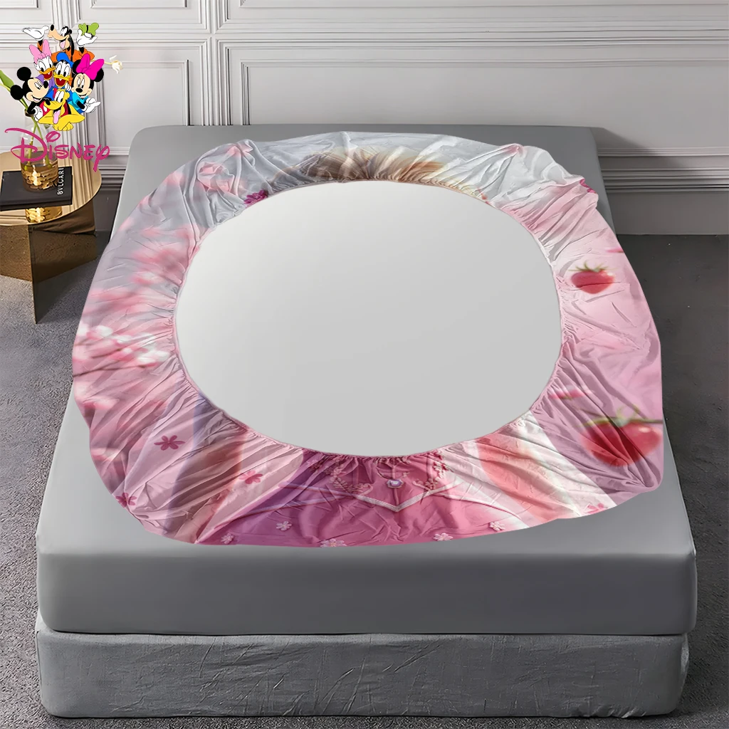 2/3 قطعة أميرات ديزني إلسا المجهزة ورقة مجموعة حريري لينة الجلد ودية النسيج رومانسية البتلة والفراولة نمط