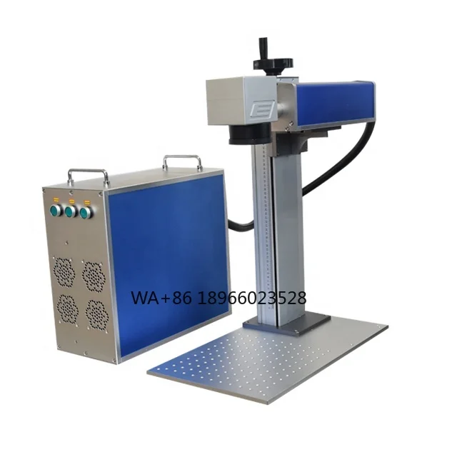 

20w 30w 50w 100w split type 3d fiber marking machine and fiber marker price with MAX Raycus JPT soource