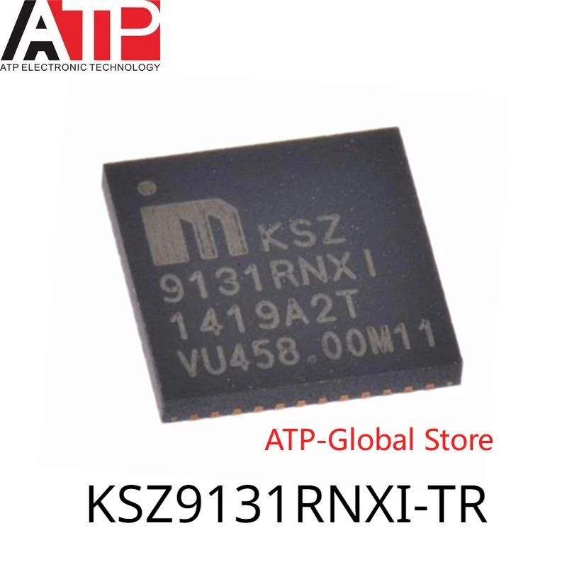 

5-20PCS KSZ9131RNXI-TR KSZ9131RNXI 9131RNXI VQFN48 Ethernet Interface Transceiver Controller Chip IC Brand New Original