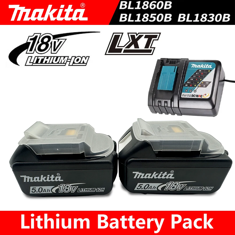 

Оригинальный аккумулятор Makita 18 в BL1860 BL1850B BL1850 BL1840 BL1830 18 в 6,0 Ач, Сменные Аккумуляторы для электроинструмента