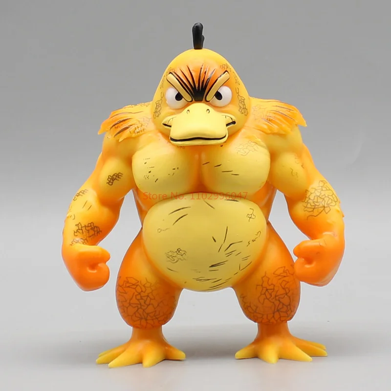 New Product Gk 12cm Funny Muscular Pokemon Anime Figure Pikachu Charmander Squirtle Cure Action Figure Toys Ornaments Kids Gift