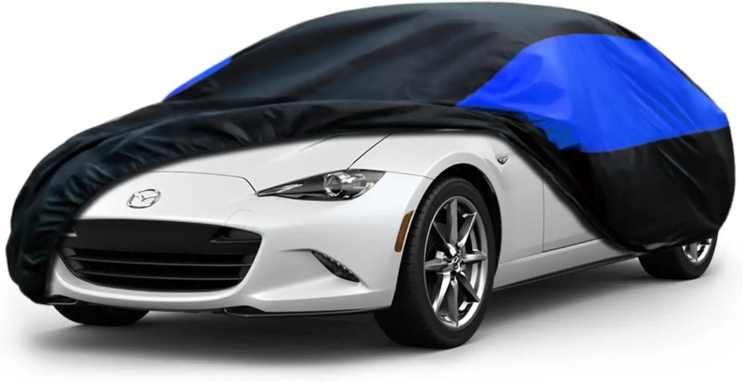 

Waterproof All-Weather Car Cover for Coupe Sports Cars, Fits BMW Z3, Honda S2000, Mazda Miata/MX-5 and More