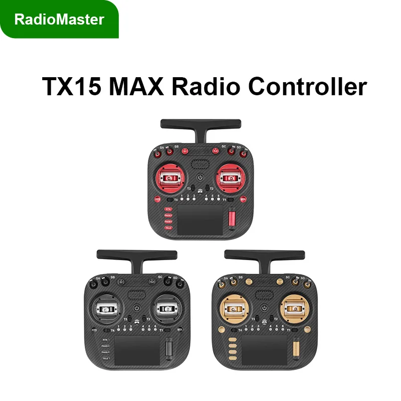 

Радиоконтроллер RadioMaster TX15 Max, 3,5-дюймовый сенсорный экран IPS ExpressLRS с AG02, карданный подвес с ЧПУ, встроенный гироскопический микрофон