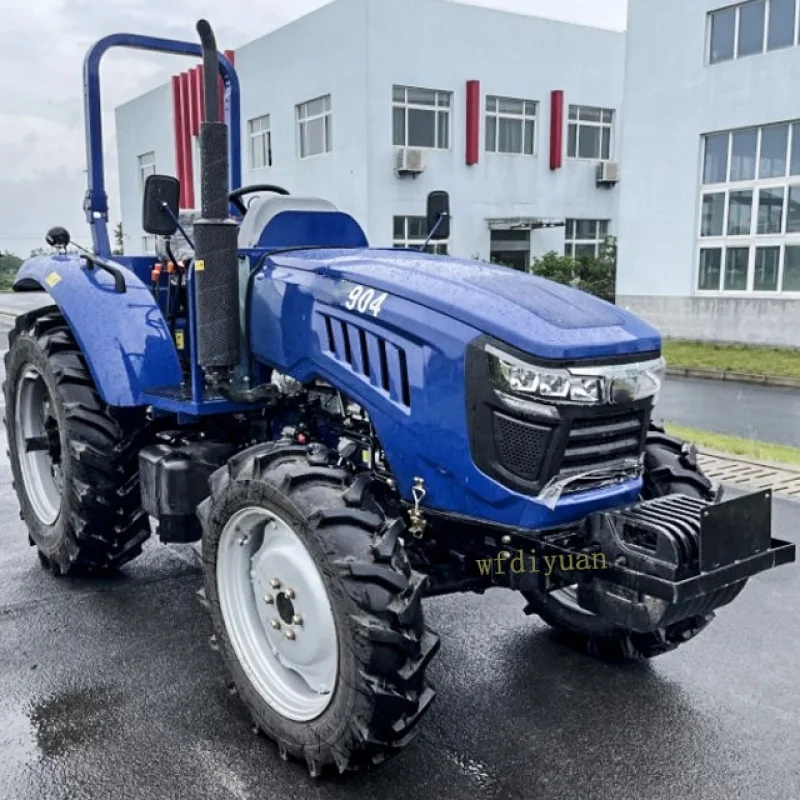 DIYUAN Favourable Price 80hp 4wd Mini Tractors Agricultural Machinery for Greenhouse and Garden Working