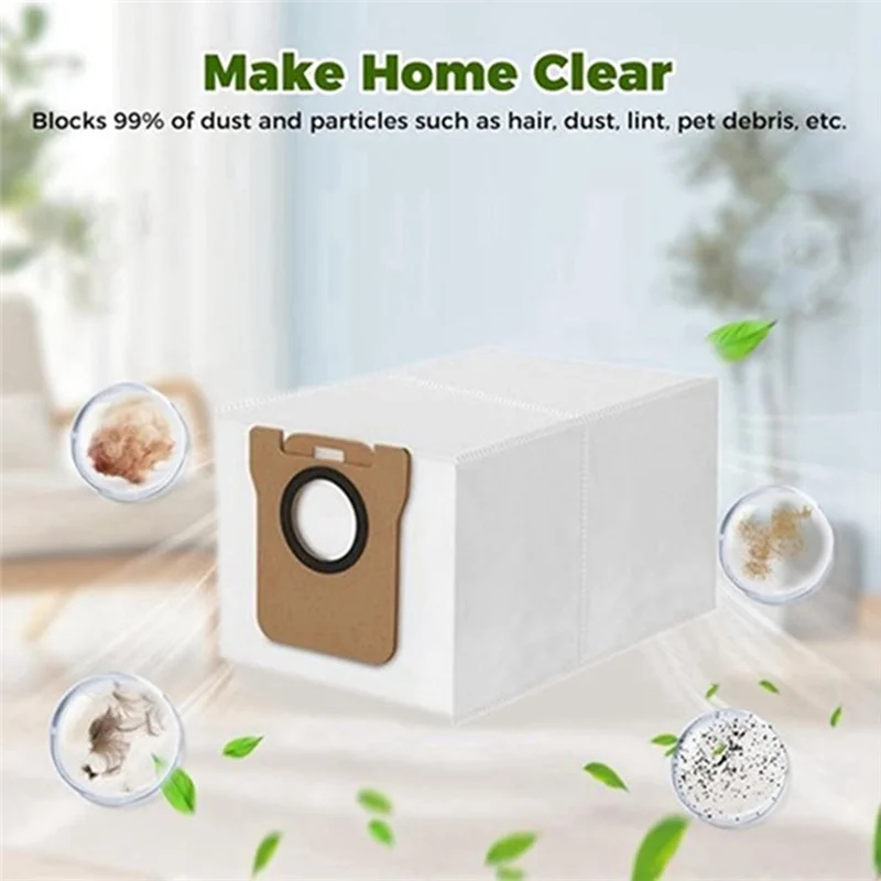 A21F-Dust Bag Mop Cloth Side Brush Main Brush Replacement For JONR P20 PRO Robot Vacuum Cleaner