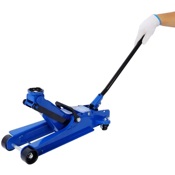 

2.5 Ton Low Profile, Heavy-Duty Steel Racing Floor Jack with Single Piston Lift Pump, Lifting Range 3.5'-14.50'