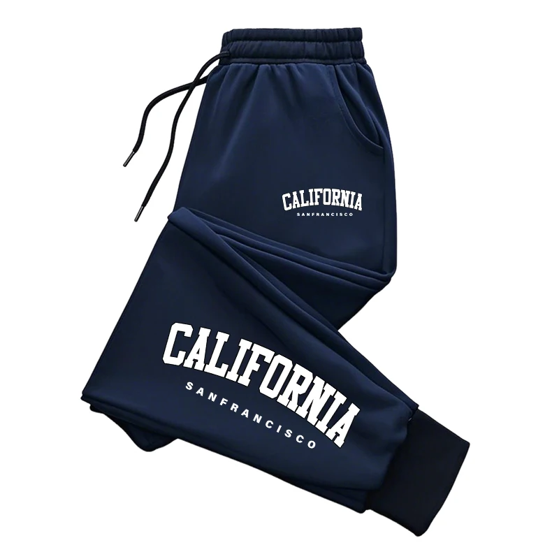 Bestseller Herren Jogginghose Bedruckte Freizeithose Outdoor Fitness Sport Jogginghose Herbst Winter Herrenhose Fitness Sportbekleidung – Detail 2