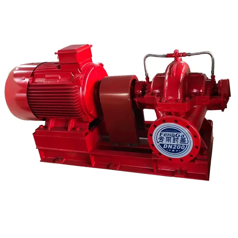 Customizable 50hp Single-Stage High-Pressure Fire Pump Durable Alloy Steel for Hotels High-Rise Buildings Shopping Malls