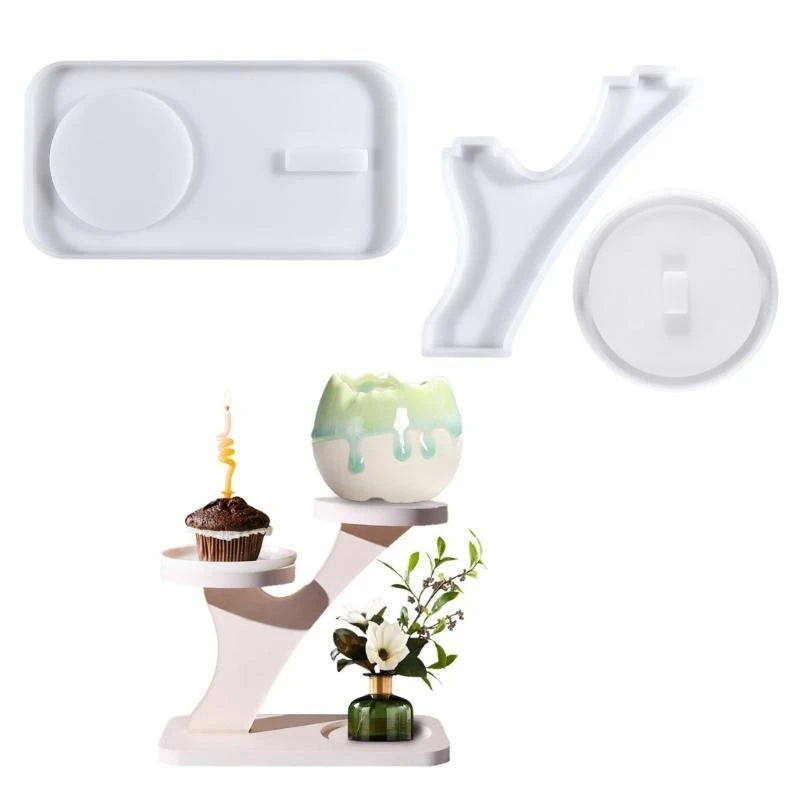 

C1FC Holder Mold Bracket Molds Splicing Bracket Handmade Art Supplies Suitable for Making Holder