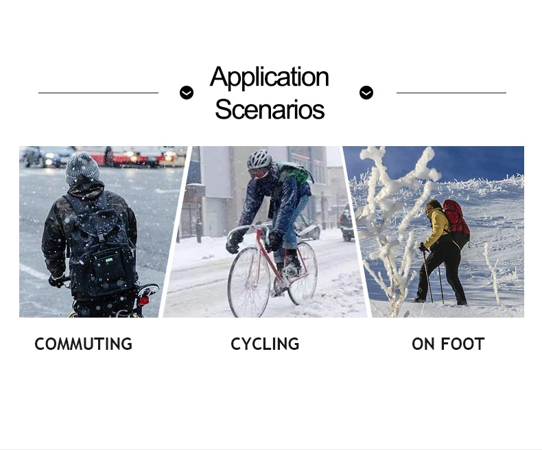 Mann warme Winterhandschuhe Touchscreen wasserabweisende winddichte Handschuhe Ski Outdoor Sport Radfahren Fahren Reißverschluss schwarze Handschuhe Frauen – Detail 2