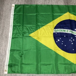 Brasilien Nationalflagge für Heimdekoration, Suspension, hohe Qualität, Polyester, Br, 3x5ft, 90 cm x 150 cm 6 Hauptverkaufslager in Brasilien - №5