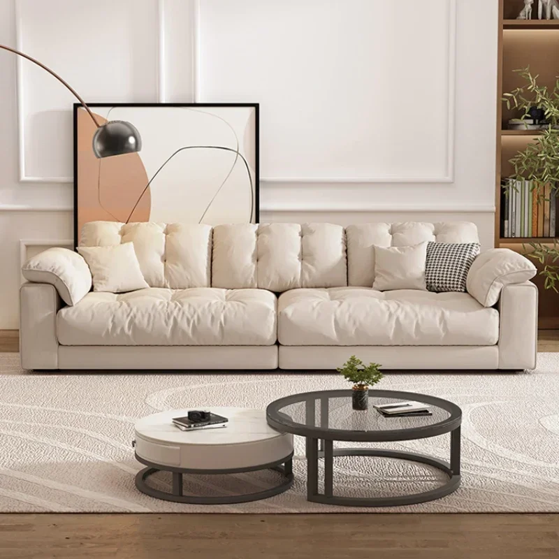 

White Nordic Lazy Sofa Chair Filling Fancy Relax Designer Loveseat Sofa Lounge Modern Woonkamer Banken Living Room Furniture