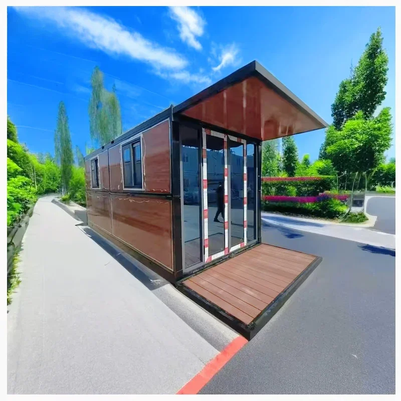 Modular Prefabricated House Container Houses 3 Bedroom Mobile Homes Ready To Live in Luxury Tiny Haus To Living Cabin on Wheels