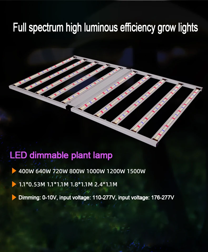 1000 واط ضوء نبات الأخطبوط أدى الطيف الكامل داخلي الزراعة الزراعية ضوء التكميلي 1200 واط ضوء نمو النبات #4