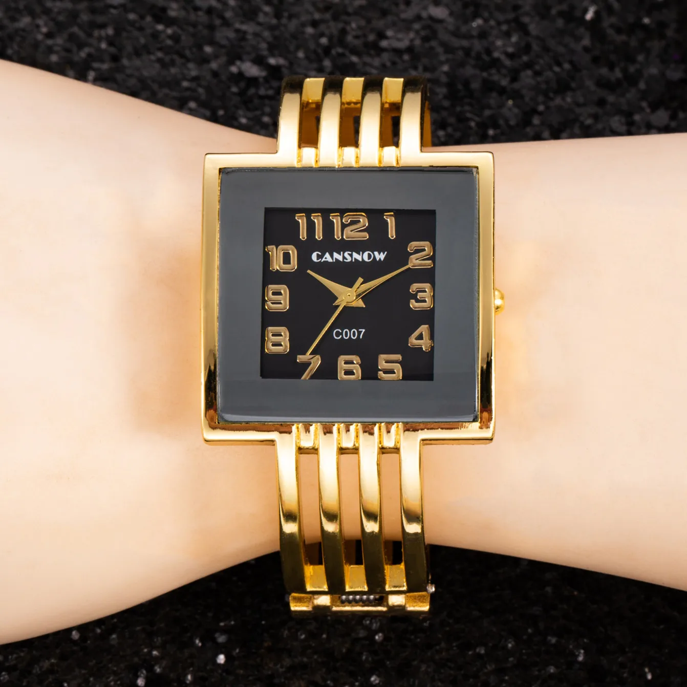 

Модные золотые кварцевые женские часы-браслет из нержавеющей стали relojes para damas Часы Высококачественные роскошные женские наручные часы