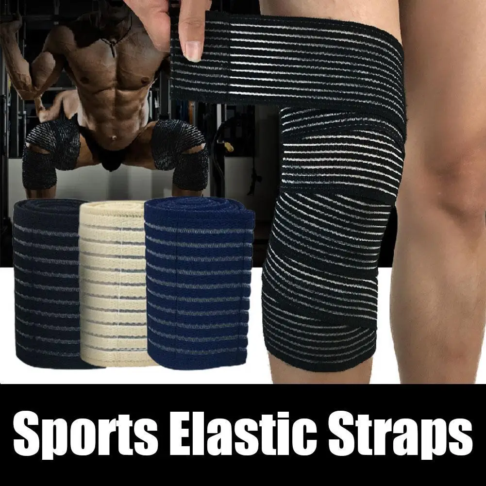 40/70/150cm High Elasticity Compression Bandage Sports Kinesiology Tape For Ankle Wrist Knee Calf Thigh Wraps Support Protector